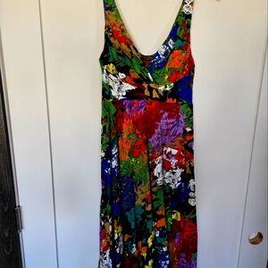 Jams World 50 Years Sun Dress Hawaii Tropical Extra Small  Grand Fleur'14